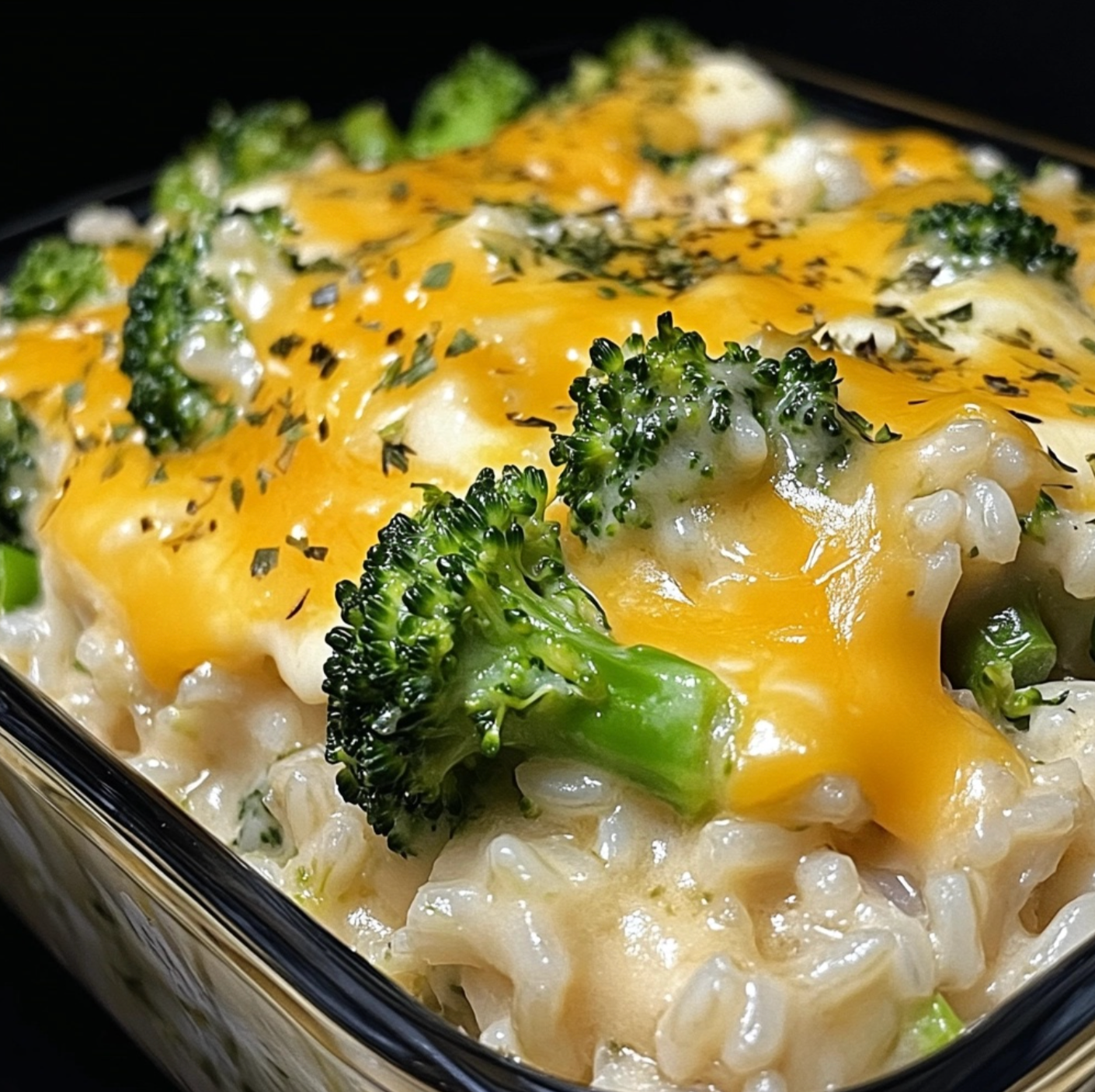 Cheesy Broccoli Rice Casserole