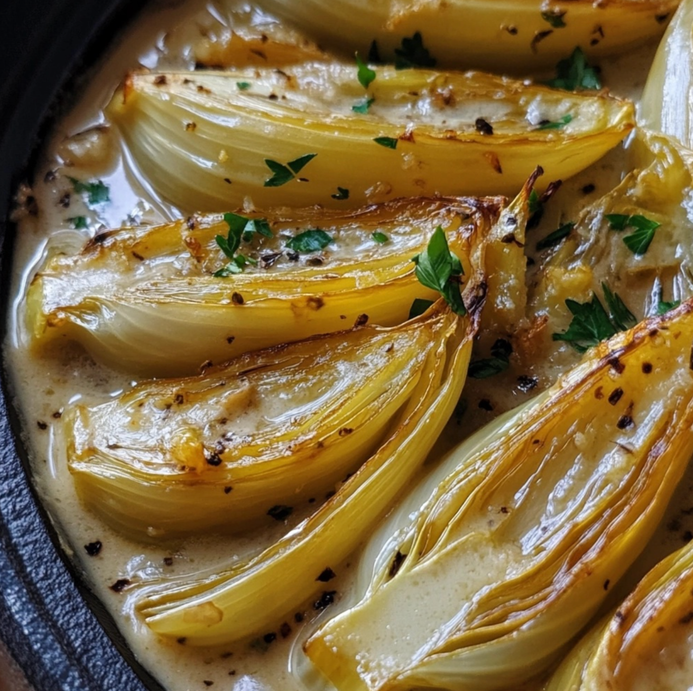 Creamy Sautéed Endives