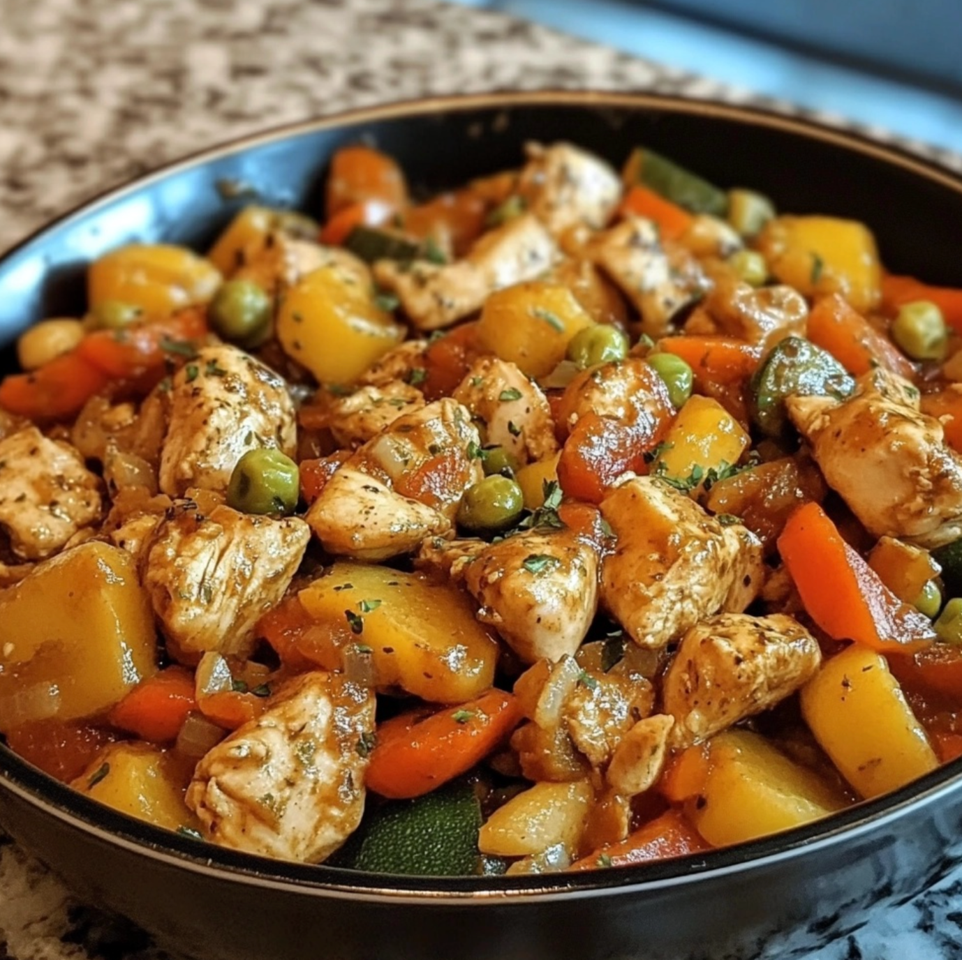 Satisfyingly Savory Chicken and Vegetable Stir-Fry