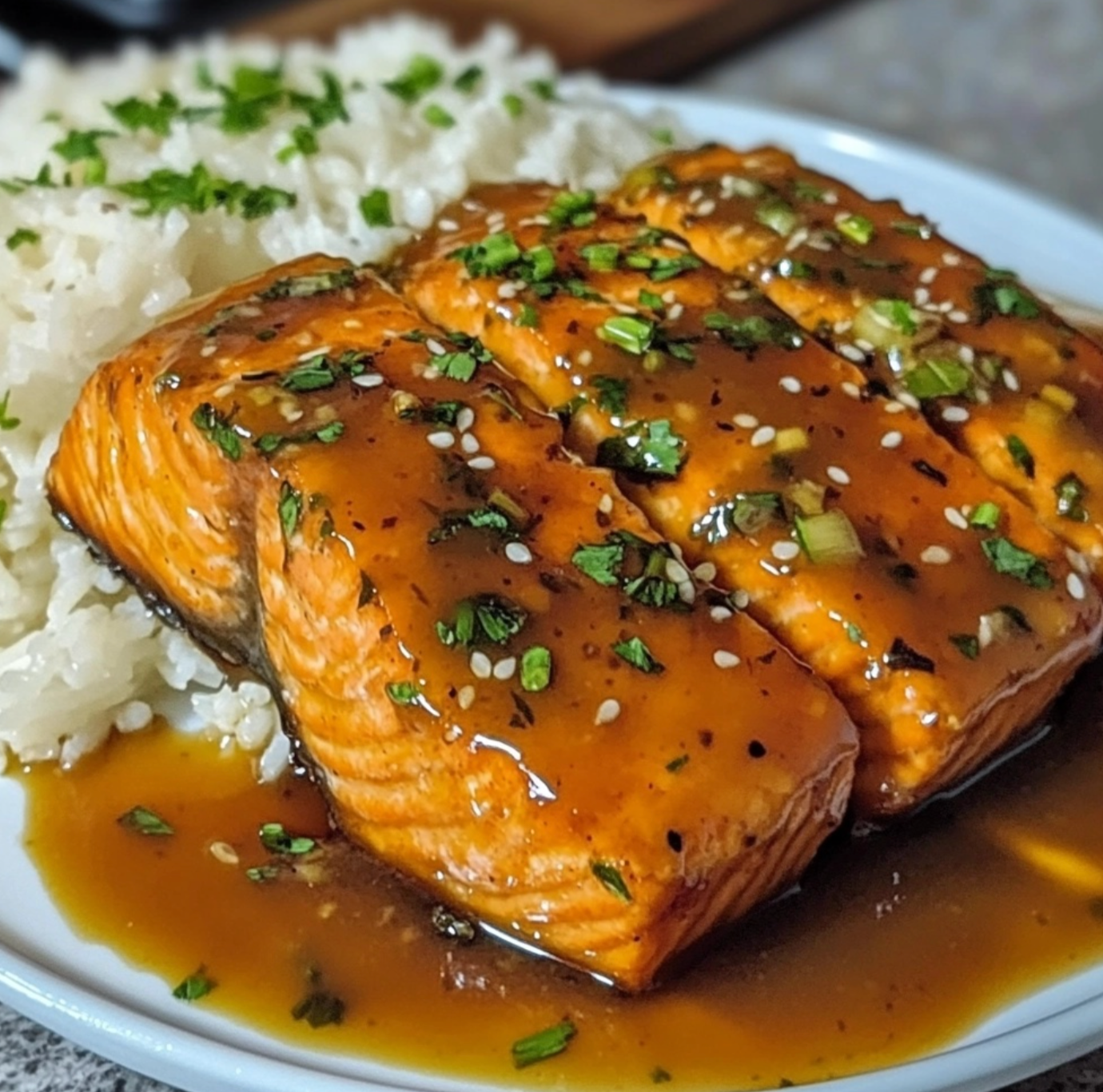 Savory Soy Seared Salmon