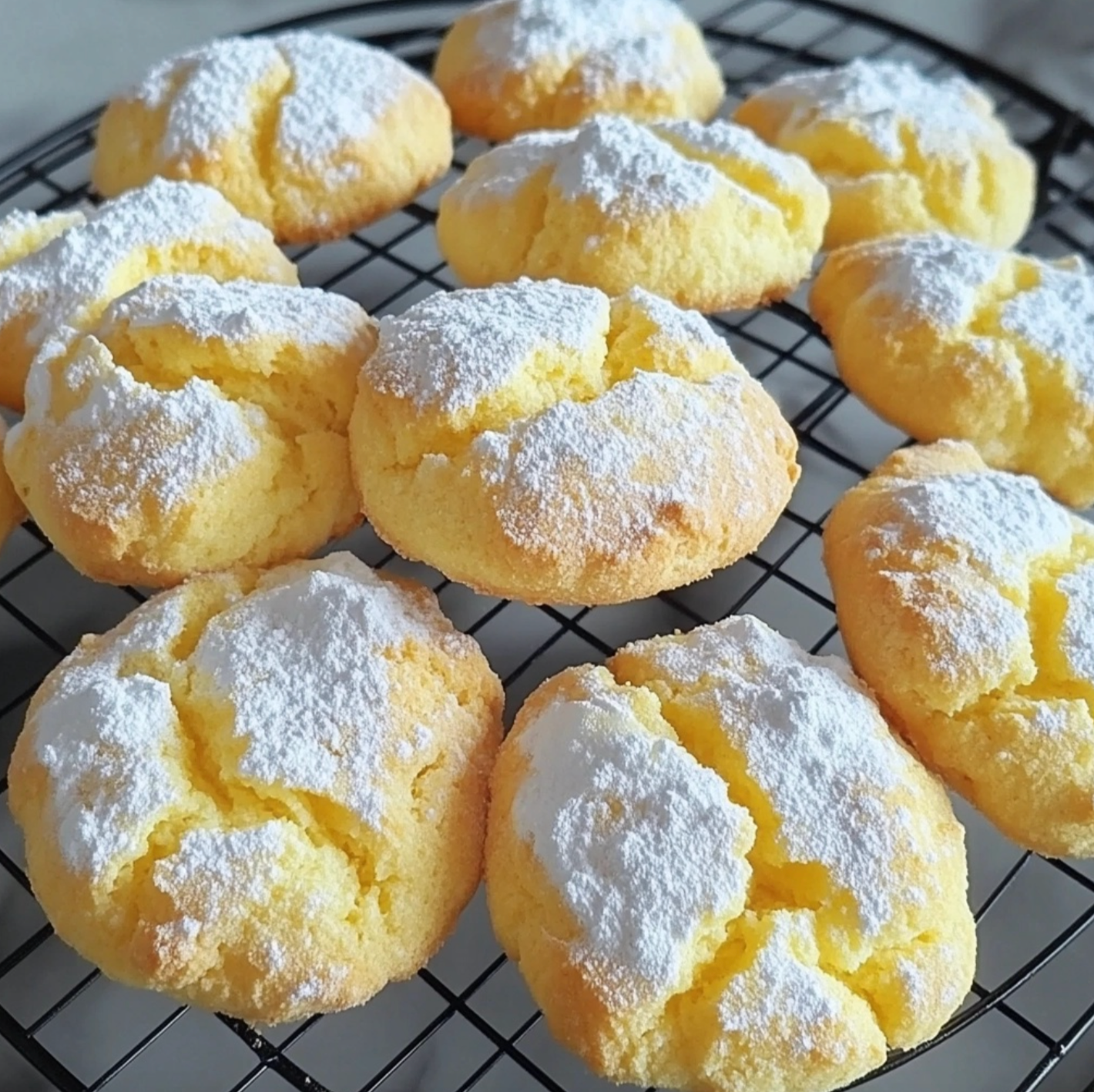 Luscious Lemon Cloud Biscuits