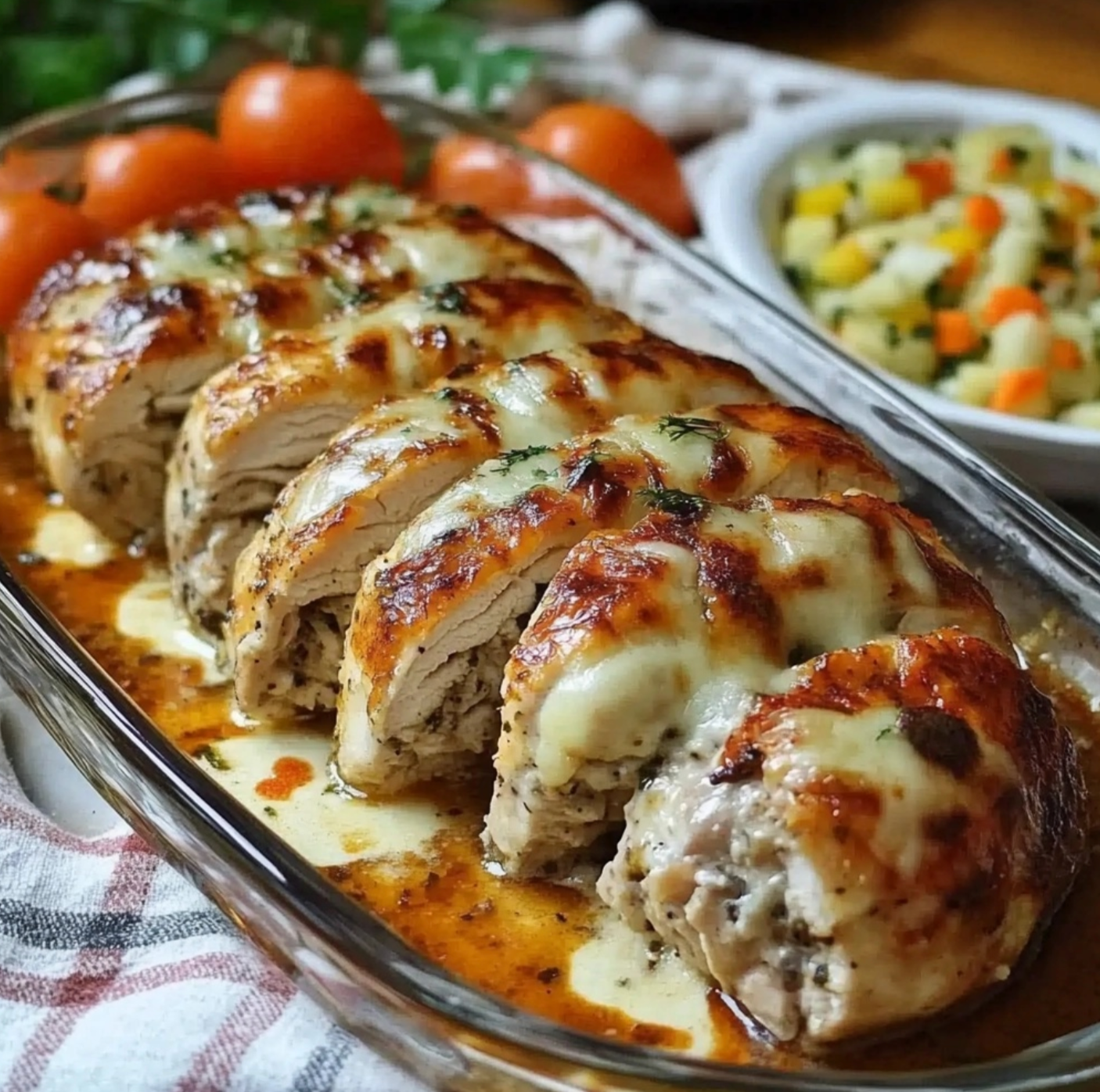 Savory Stuffed Chicken Breasts