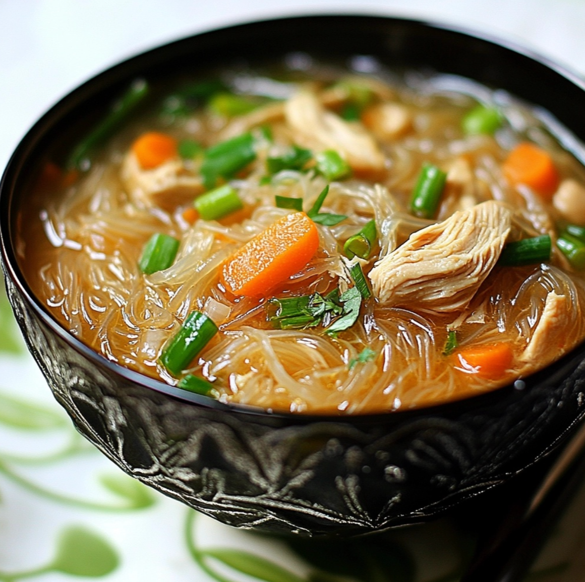 Filipino Chicken Noodle Soup