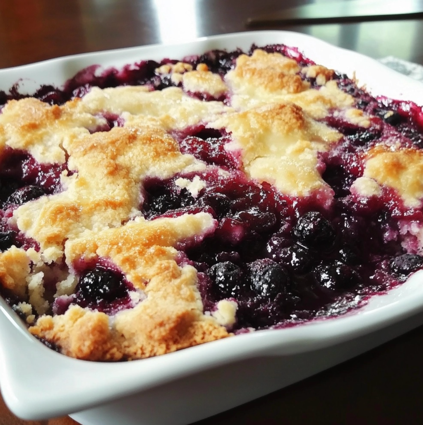 Sumptuous Kentucky Blackberry Cobbler: