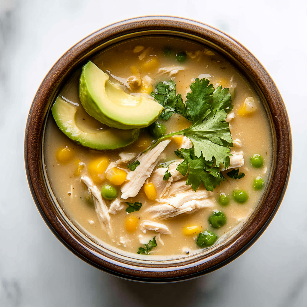 Slow Cooker White Chicken Chili