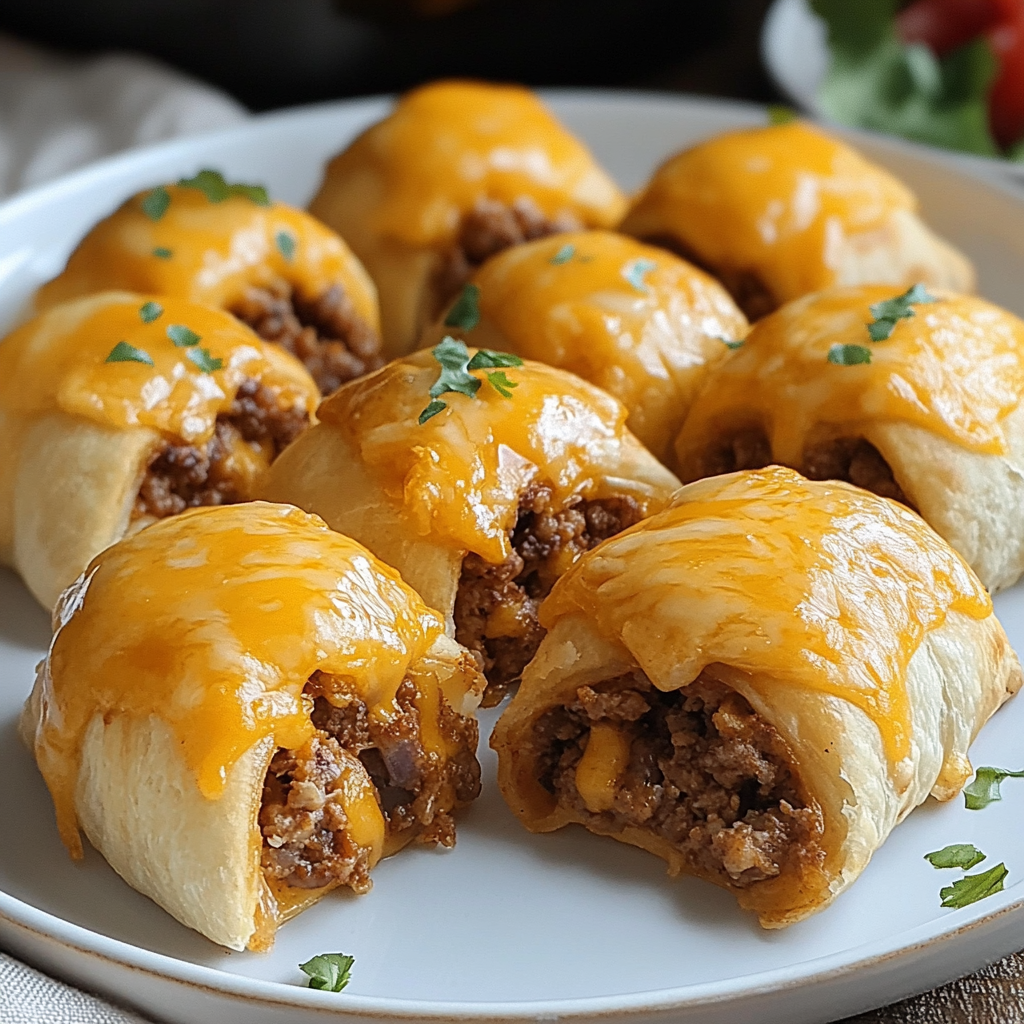 Cheesy Taco Bombs in the Air Fryer