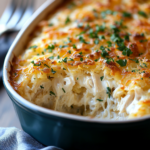 Dump and Bake Meatball Casserole