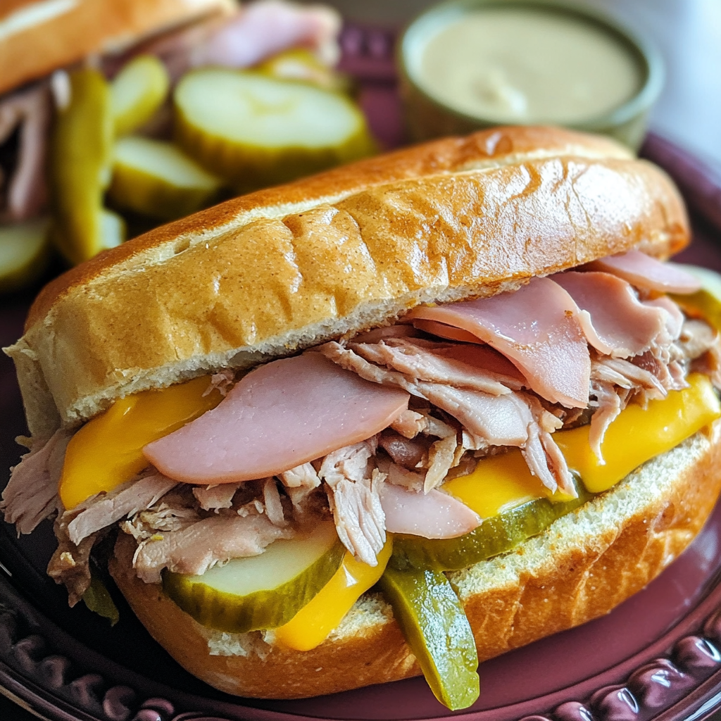 Slow Cooker Cuban Sandwiches