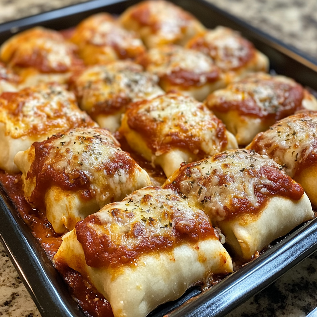 Homemade Pizza Rolls