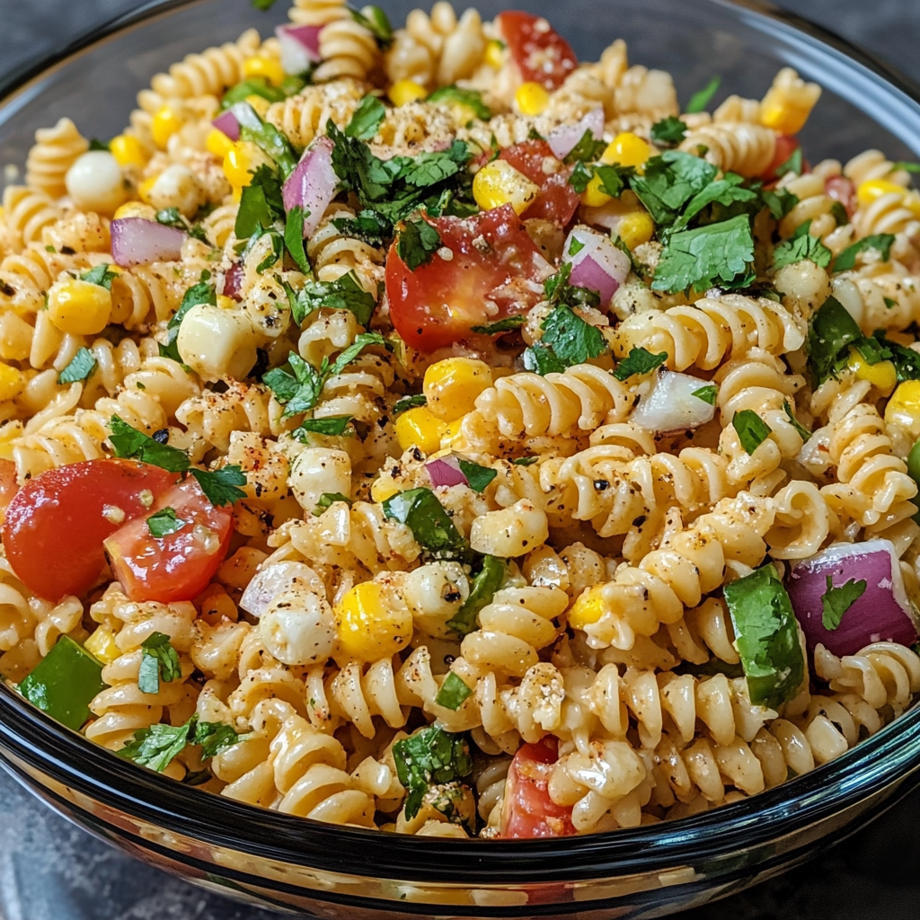 Mexican Street Corn Pasta Salad