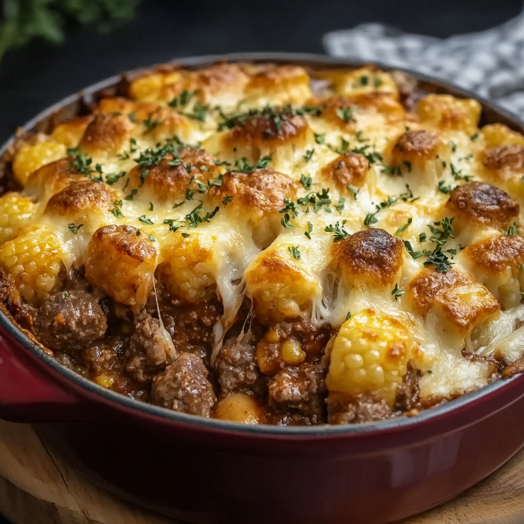 Delicious Angel Beef Casserole