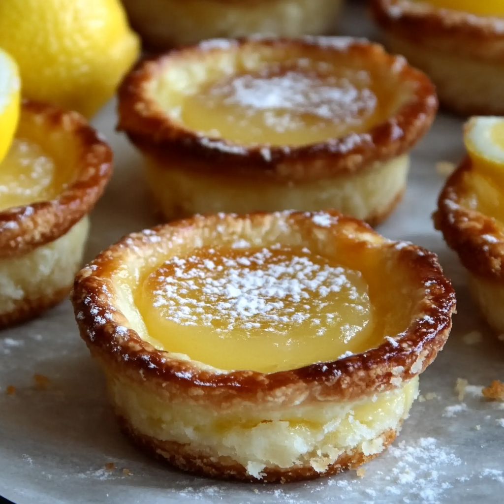 Baby Lemon Impossible Pies