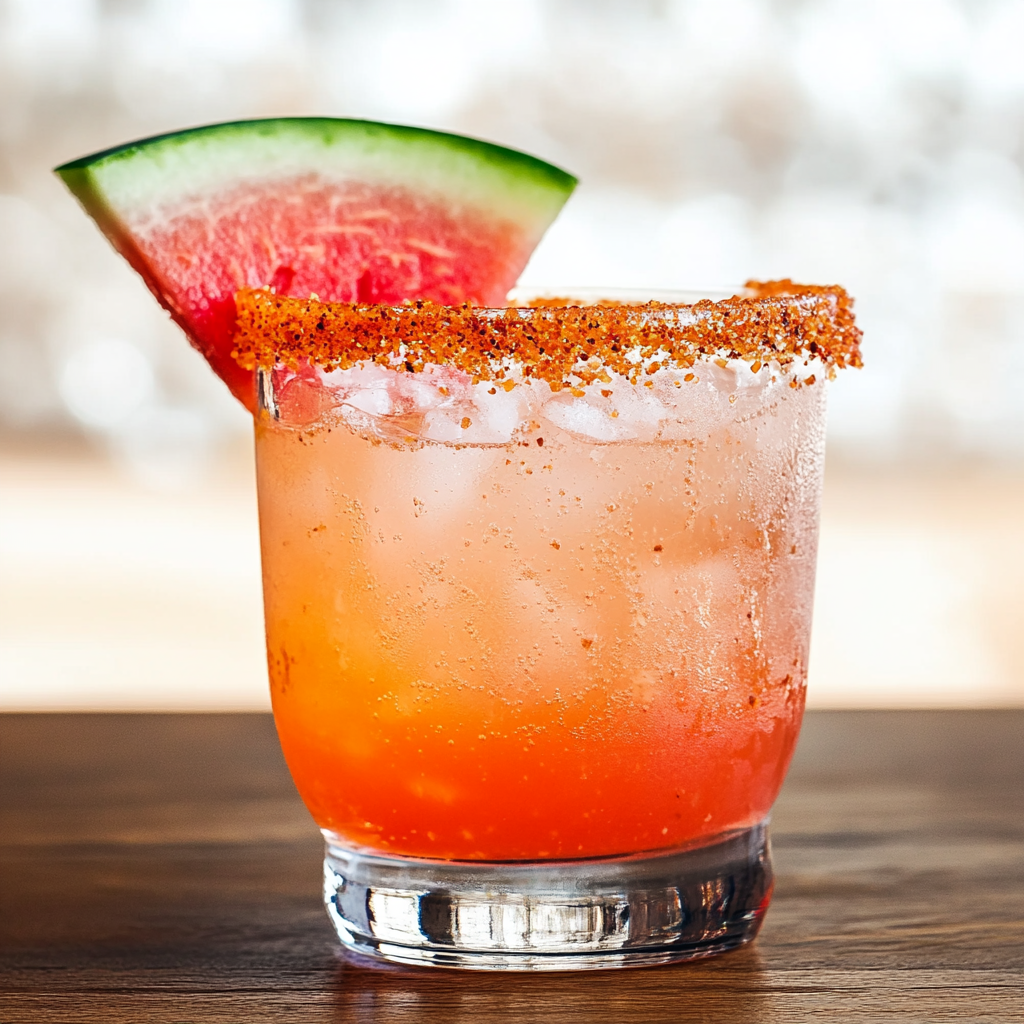 Spicy Watermelon Margarita