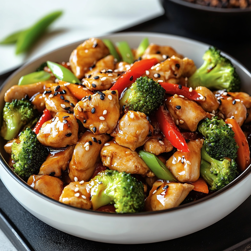 Black Stone Chicken Teriyaki Stir Fry