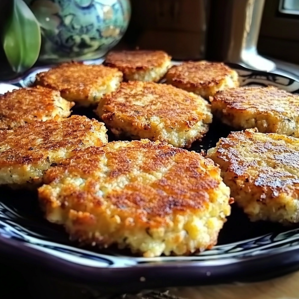 Crispy Parmesan Zucchini Fritters: Irresistible Veggie Delight with a Golden Crunch!