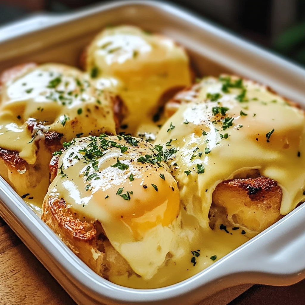 Hollandaise Heaven – The Best Eggs Benedict Bake Recipe