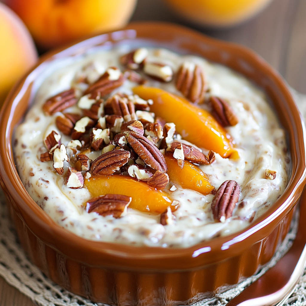 Peach Pecan Dip Recipe