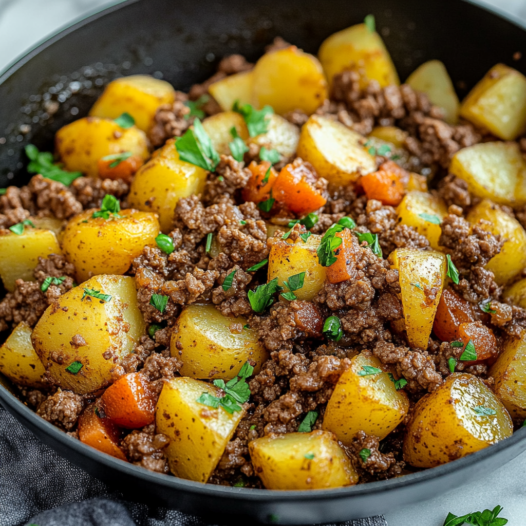 Ground Beef and Potatoes
