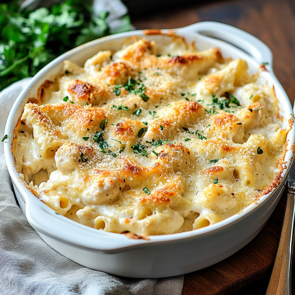 Garlic Butter Shrimp Scampi Lasagna