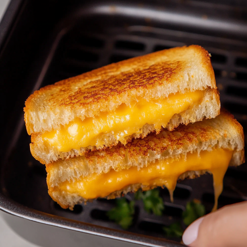 Air Fryer Grilled Cheese