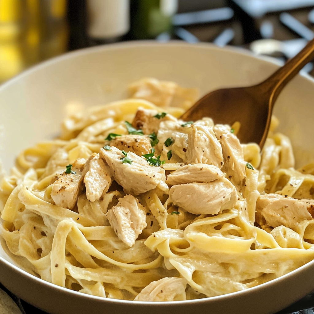 Chicken Fettuccine Alfredo