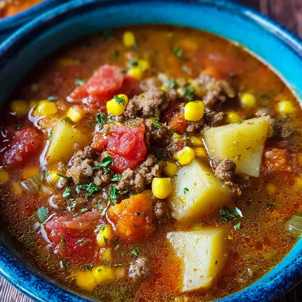 Crock Pot Cowboy Soup