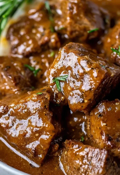 Crock Pot Cubed Steak