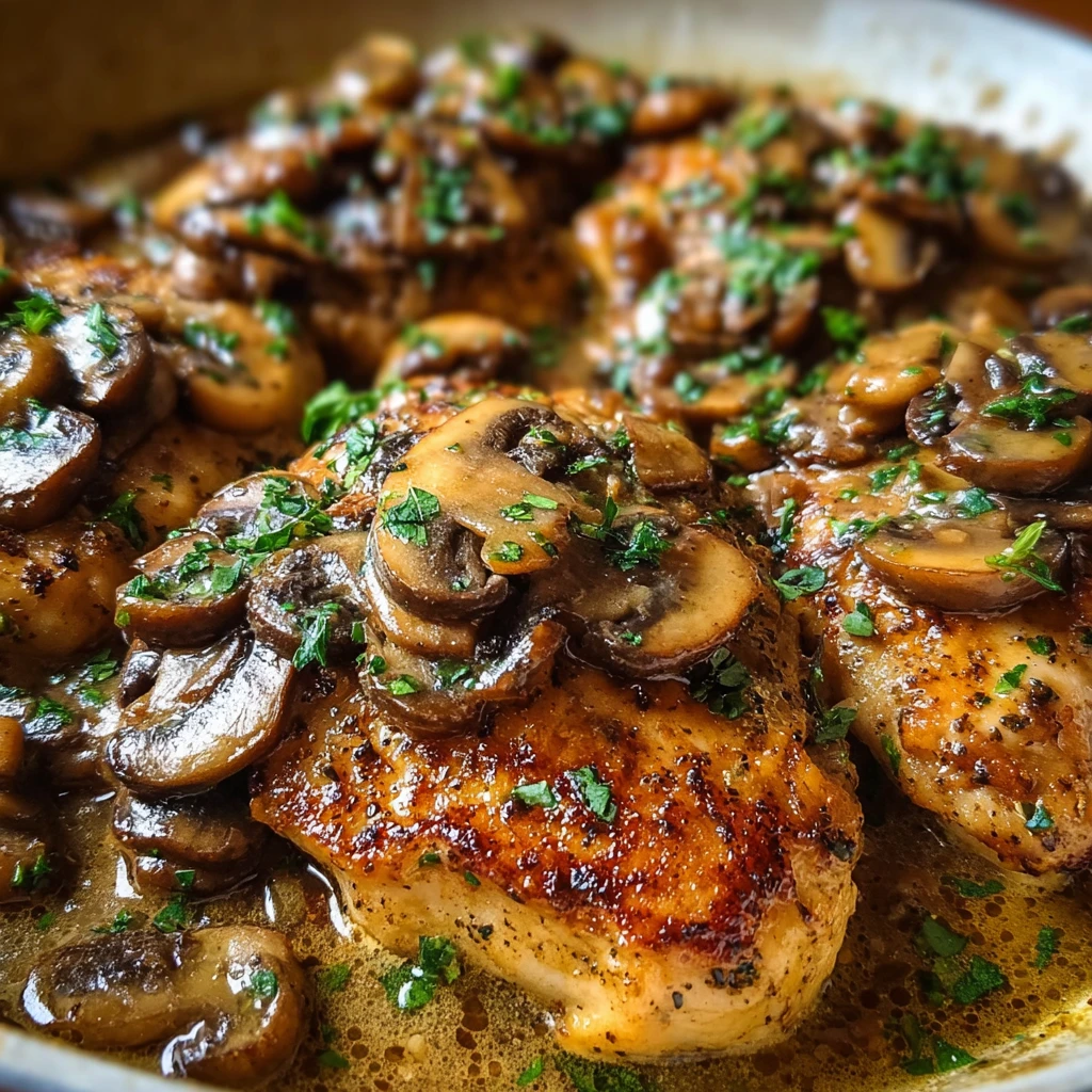 Creamy Chicken Marsala Recipe