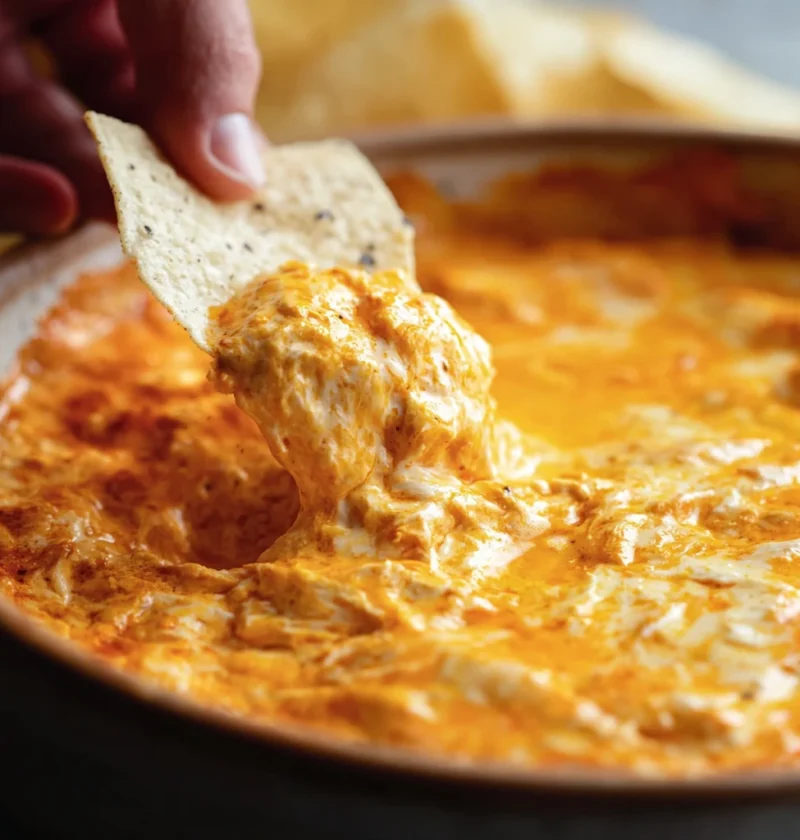 Easy Crock Pot Buffalo Chicken Dip Recipe Healthy Slow Cooker Buffalo Chicken Dip Best Buffalo Chicken Dip Crock Pot Ideas...