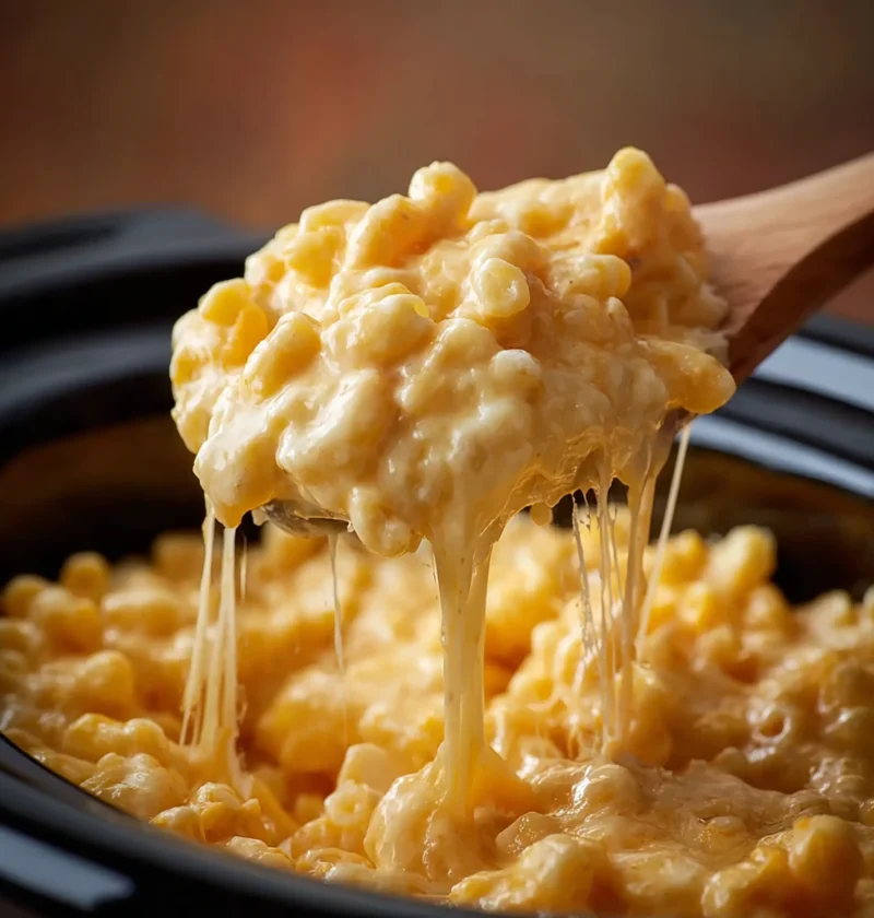 Easy Crockpot Mac And Cheese Recipe Homemade Slow Cooker Mac And Cheese Best Cheesy Crockpot Macaroni Creamy Crockpot Mac ...