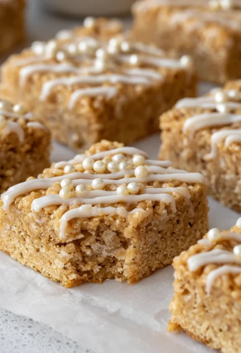 Easy Gingerbread Rice Krispie Treats Recipe Vegan Gingerbread Rice Krispie Treats Gluten-free Gingerbread Rice Krispie Tre...