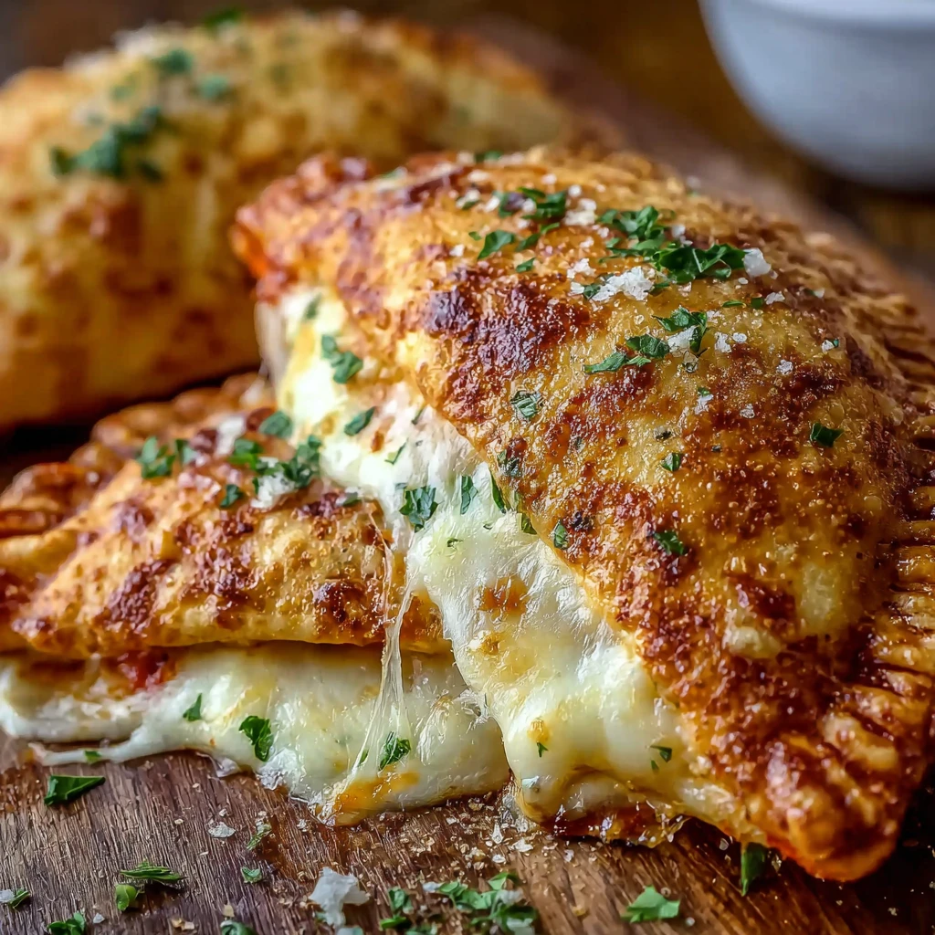 Homemade Easy Cheesy Pizza Pockets