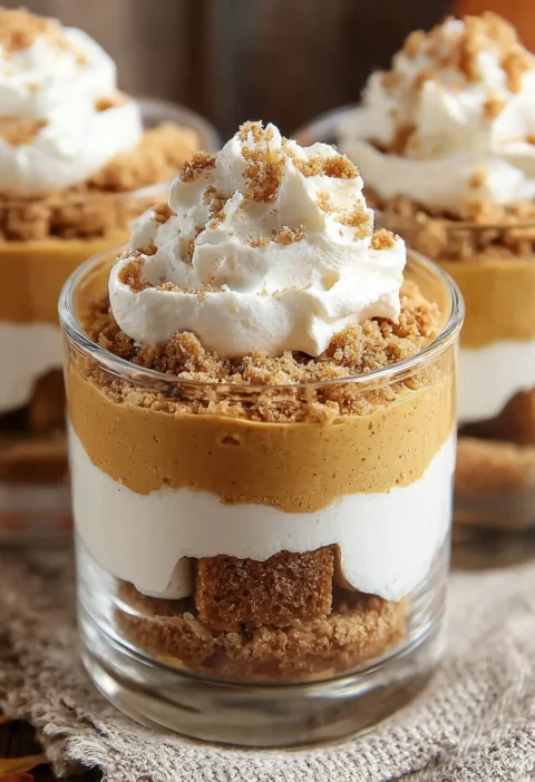 Pumpkin Cheesecake Mini Trifles Recipe Easy Pumpkin Cheesecake Trifle Dessert Best Mini Pumpkin Cheesecake Trifle Ideas Ho...