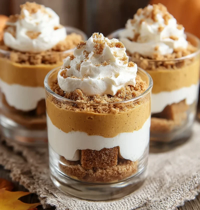 Pumpkin Cheesecake Mini Trifles Recipe Easy Pumpkin Cheesecake Trifle Dessert Best Mini Pumpkin Cheesecake Trifle Ideas Ho...