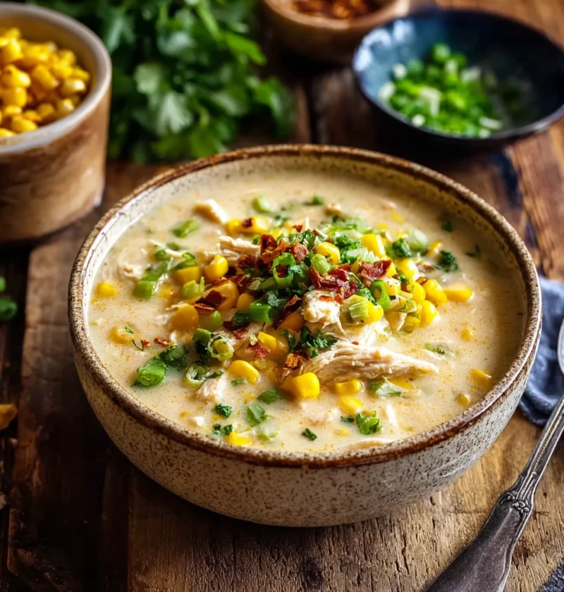 White Chicken Chili Corn Chowder Recipe Best White Chicken Chili Corn Chowder How To Make White Chicken Chili Corn Chowder...