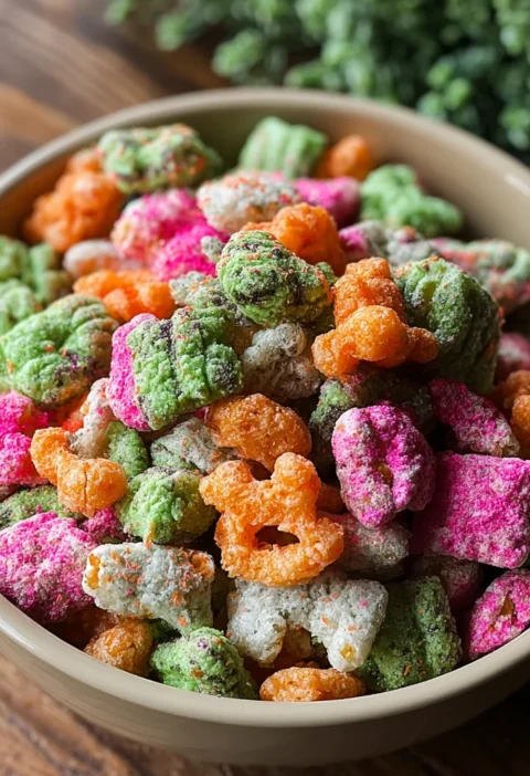 Zombie Muddy Buddies Recipe Easy Halloween Muddy Buddies Mix Best Chocolate Muddy Buddies For Parties Spooky Zombie Desser...