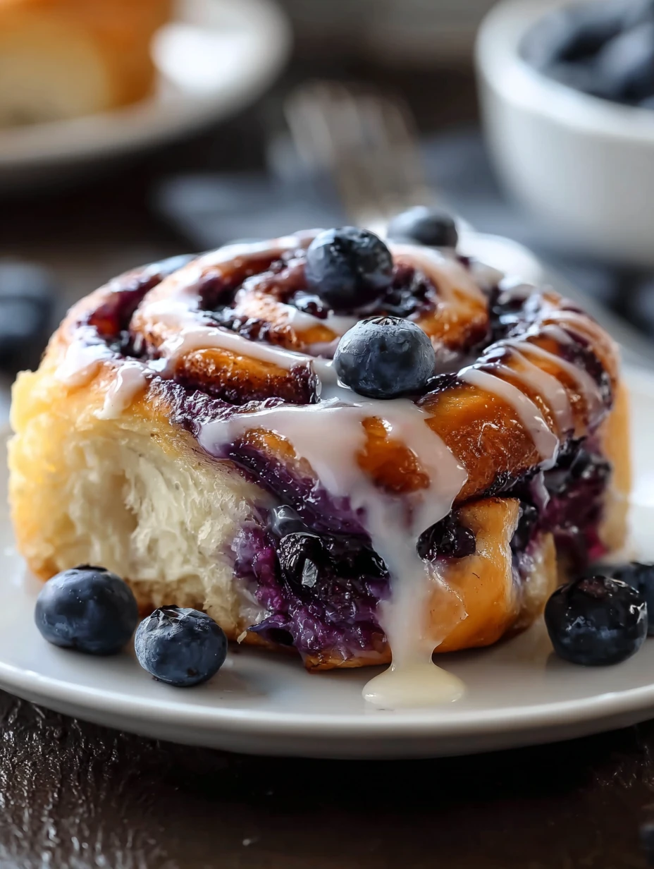 Blueberry Cinnamon Rolls: A Sweet Morning Delight
