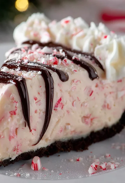 Candy Cane Pie Recipe Easy Candy Cane Pie Homemade Candy Cane Pie Vegan Candy Cane Pie Gluten-free Candy Cane Pie Candy Ca...