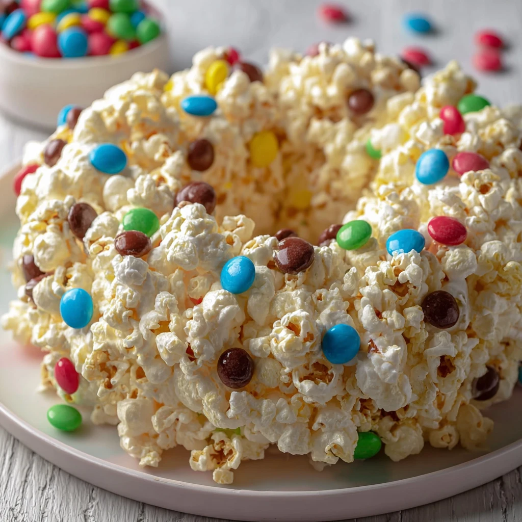 Popcorn Cake Recipe – Easy No-Bake Dessert Idea