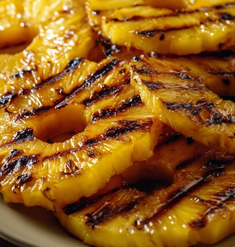 Grilled Pineapple Recipe Ideas Best Grilled Pineapple Marinade How To Grill Pineapple Rings Sweet And Savory Pineapple Dis...