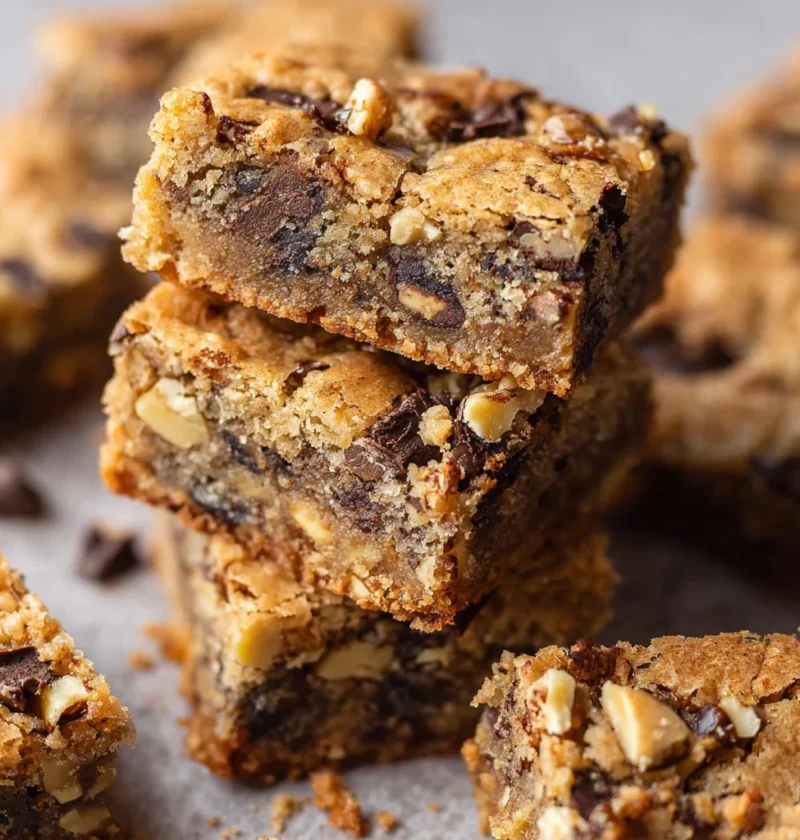 Christmas Crack Blondies