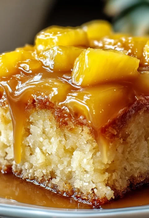 Easy Juicy Pineapple Heaven Cake Recipe Best Pineapple Heaven Cake Dessert Homemade Juicy Pineapple Cake Ideas How To Make...