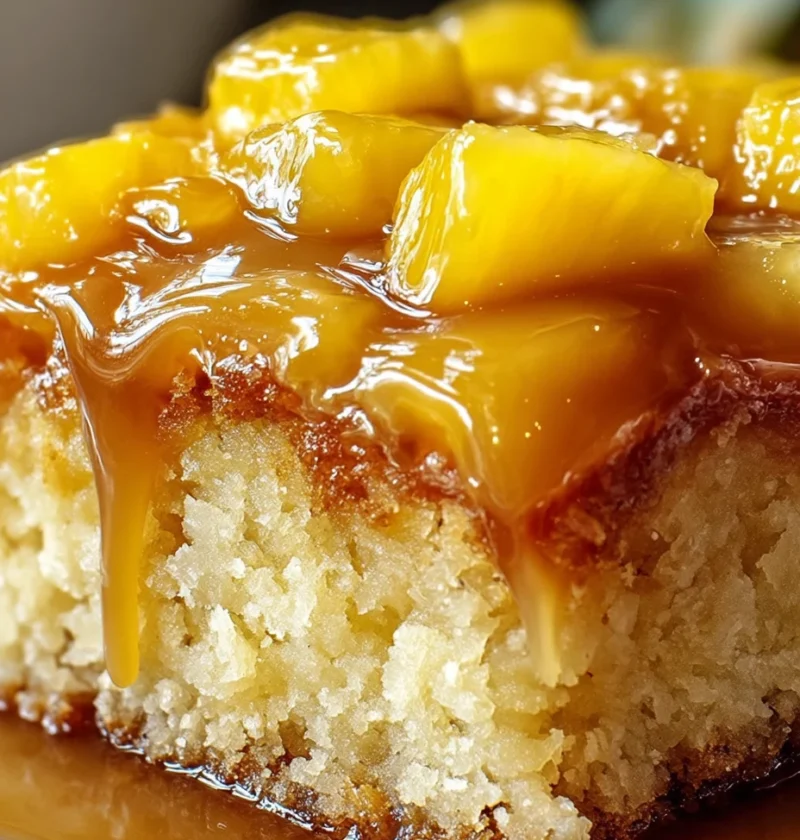 Easy Juicy Pineapple Heaven Cake Recipe Best Pineapple Heaven Cake Dessert Homemade Juicy Pineapple Cake Ideas How To Make...