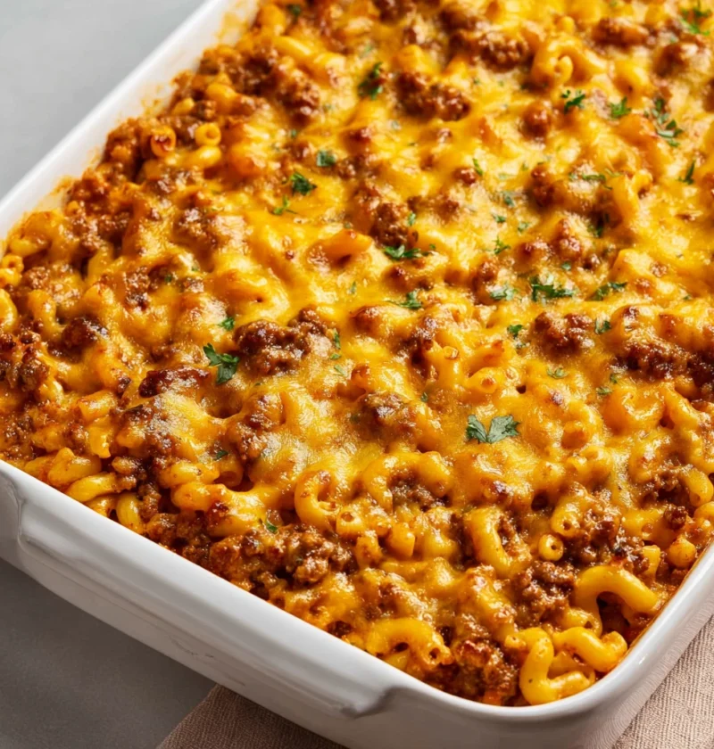 Boil Baked Cheeseburger Pasta