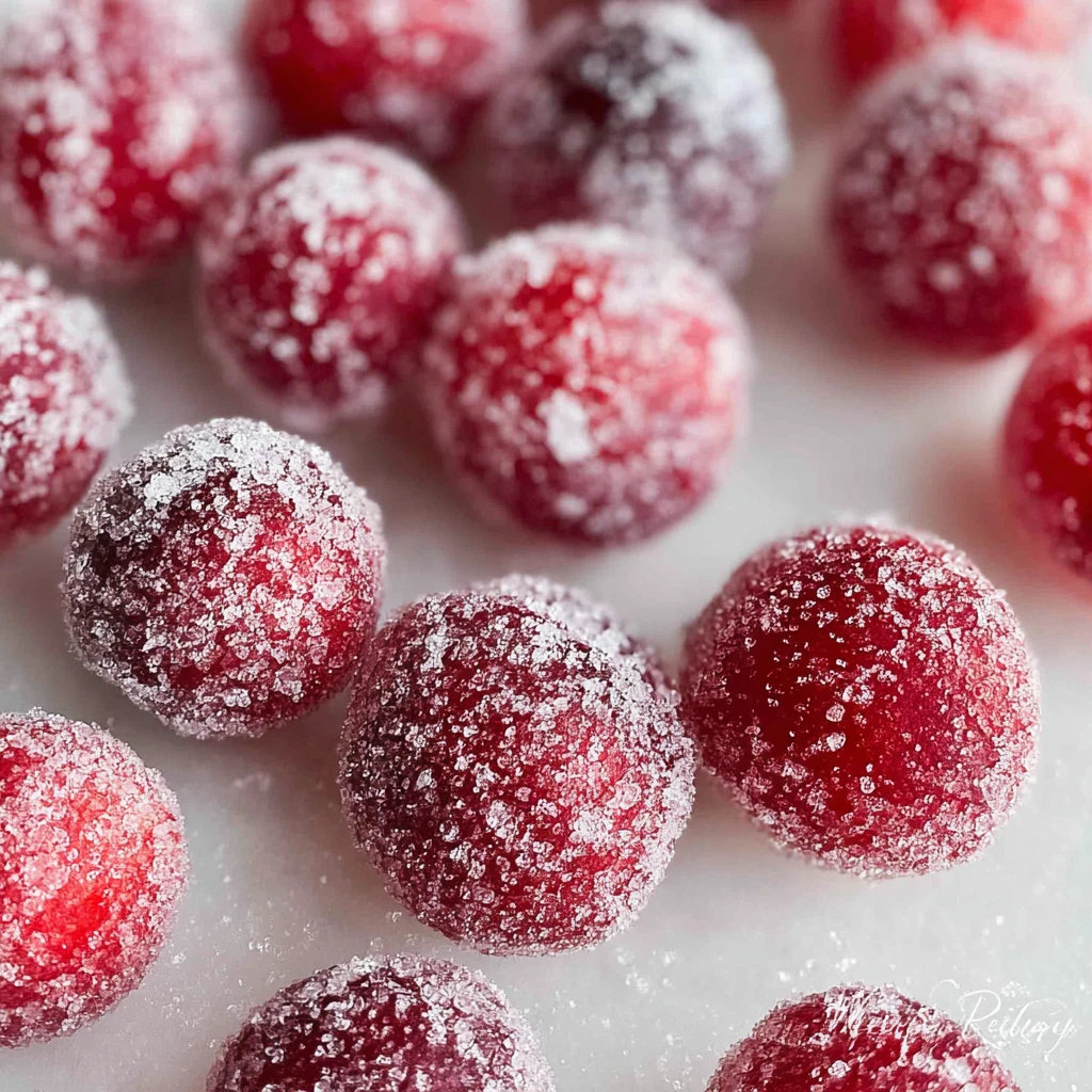Sugared Cranberries Recipe