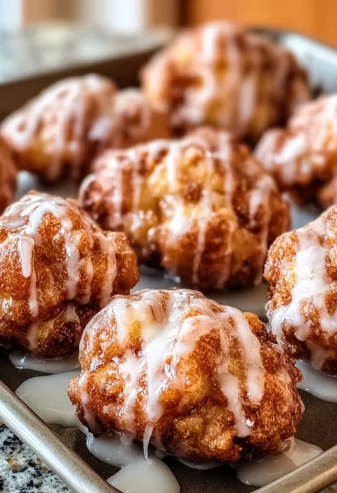 Baked Apple Fritters