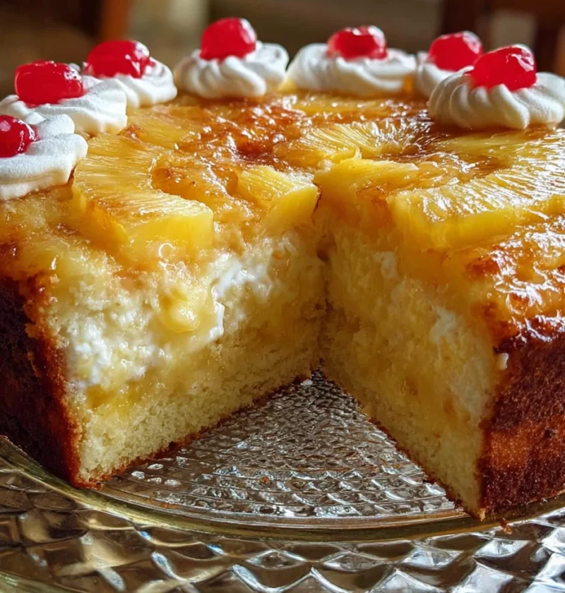 Juicy Pineapple Heaven Cake