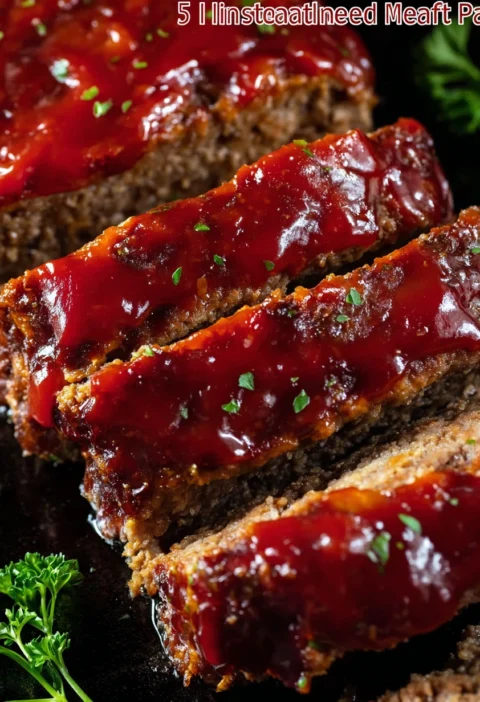 5ingredient Sheet Pan Meatloaf
