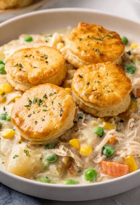 Crockpot Chicken Pot Pie
