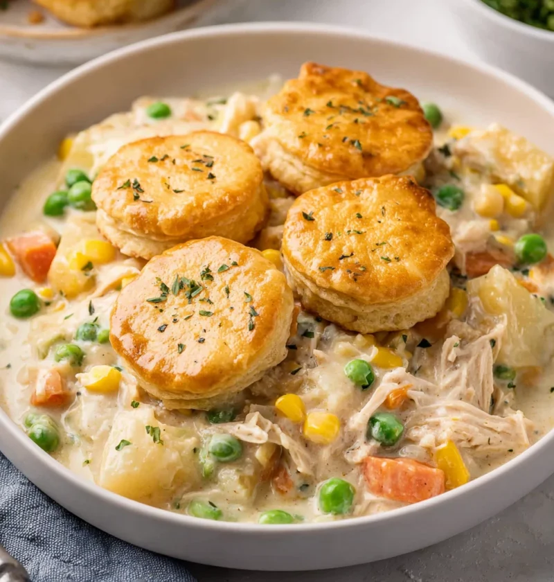 Crockpot Chicken Pot Pie